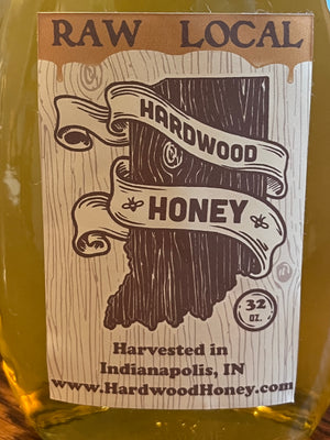 Two pounds of delicious Indiana honey.