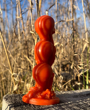 This Halloween candle is appropriate for the devil. Hardwood Honey best attempt at What Happens in Vegas Stays in Vegas.