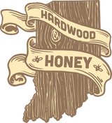Hardwood Honey logo in business for over a decade. Offers a variety of honey products and services. Ross Harding is the owner and operator.