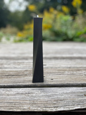 The elegant Evening Dress beeswax candle graces any events with it's presence.