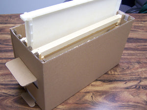 Showcasing the Eco Nuc that holds 5 frames.
