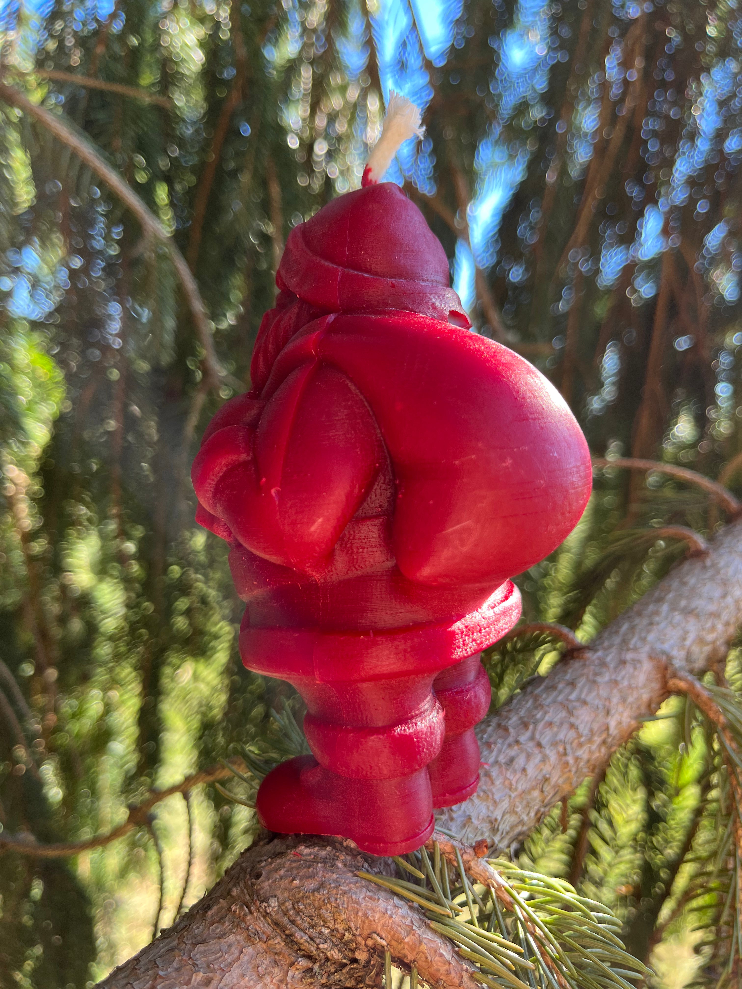 The Big Red Candle is quite hefty in size.
