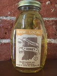 1 lb Raw Indiana Honey - Glass