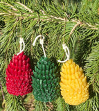 Pine Cone Holiday Candle