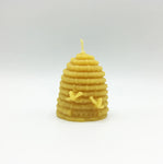 Indiana beeswax skep candle